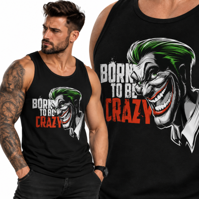 TANK TOP  HORROR BORN CREAZY